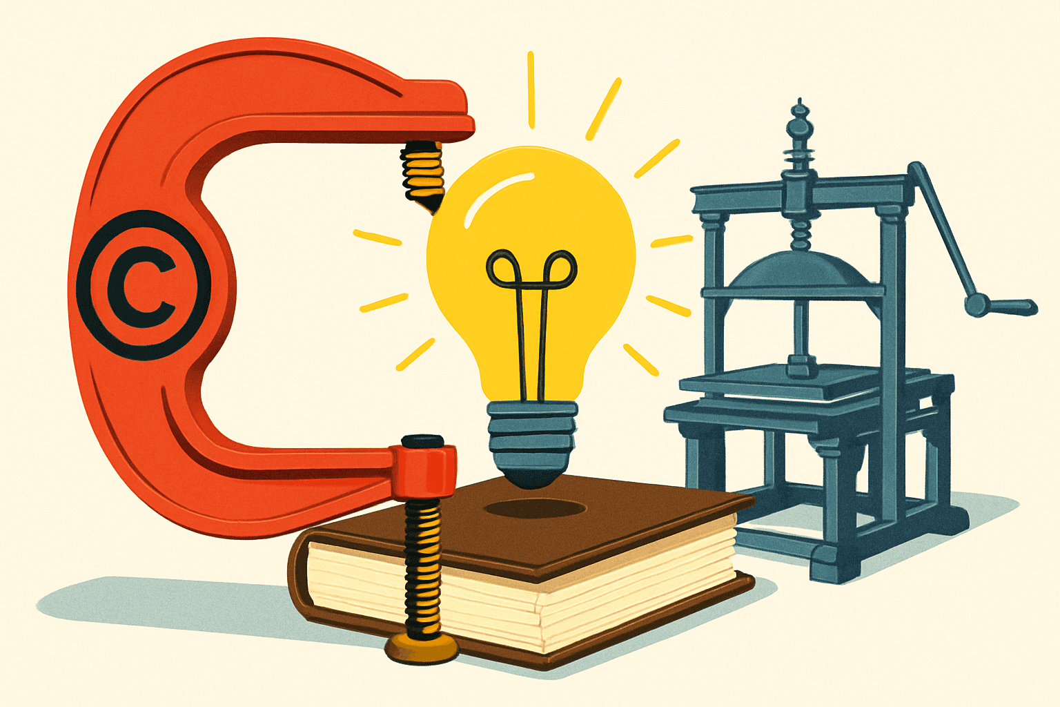 Did you know copyright was invented to control ideas, not protect artists?