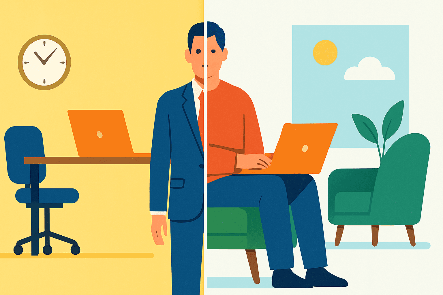 Has working from home changed us, or just revealed us?