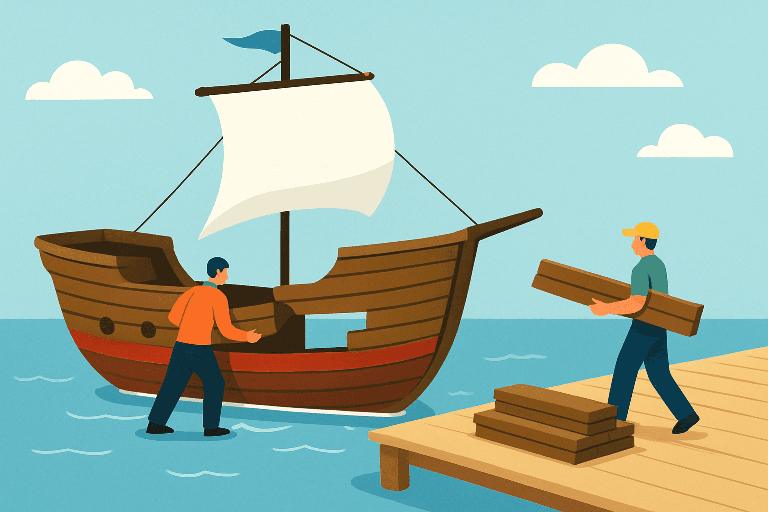 If a ship has every plank replaced, is it still the same ship — and does the answer matter?