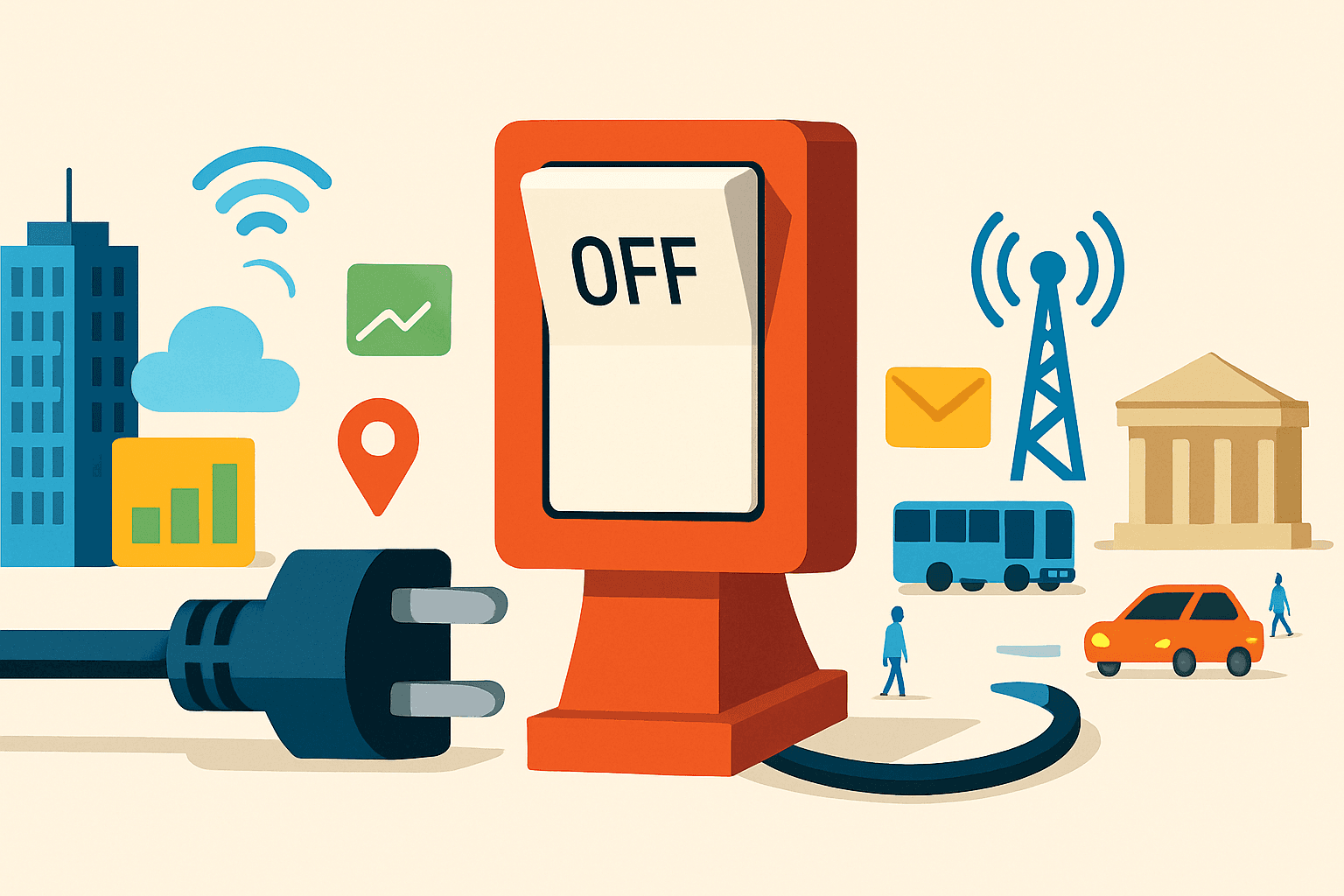 What if the internet were switched off for one week?