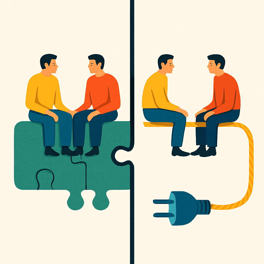 Why do some friendships survive years of silence and others do not survive a week?