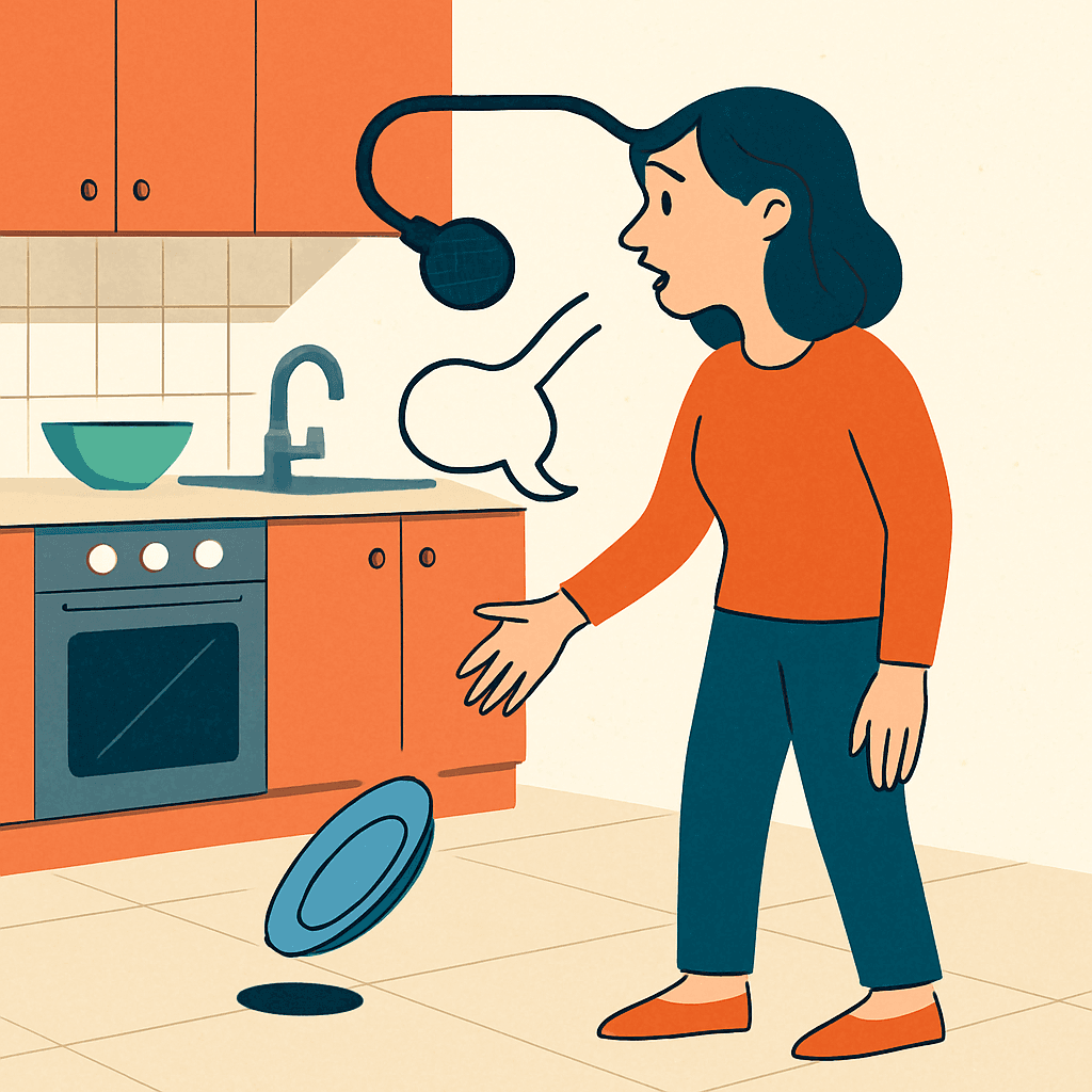 Why do we commentate on our own lives as if someone is watching?