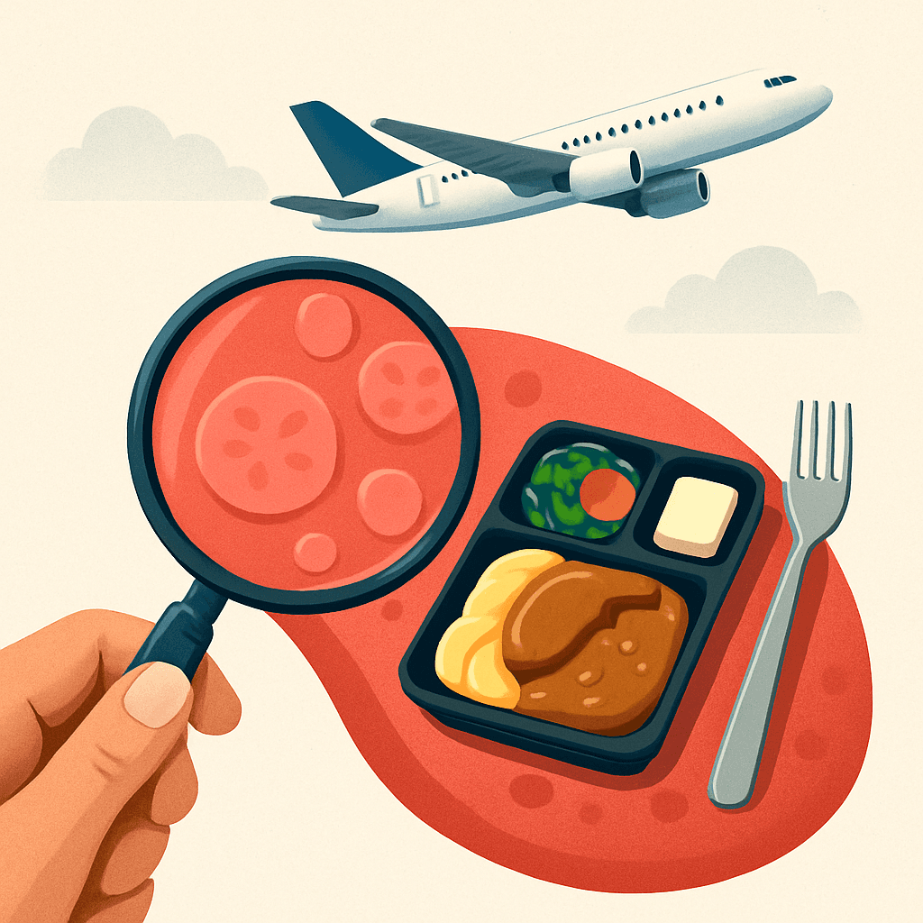 Why does food taste different on planes?