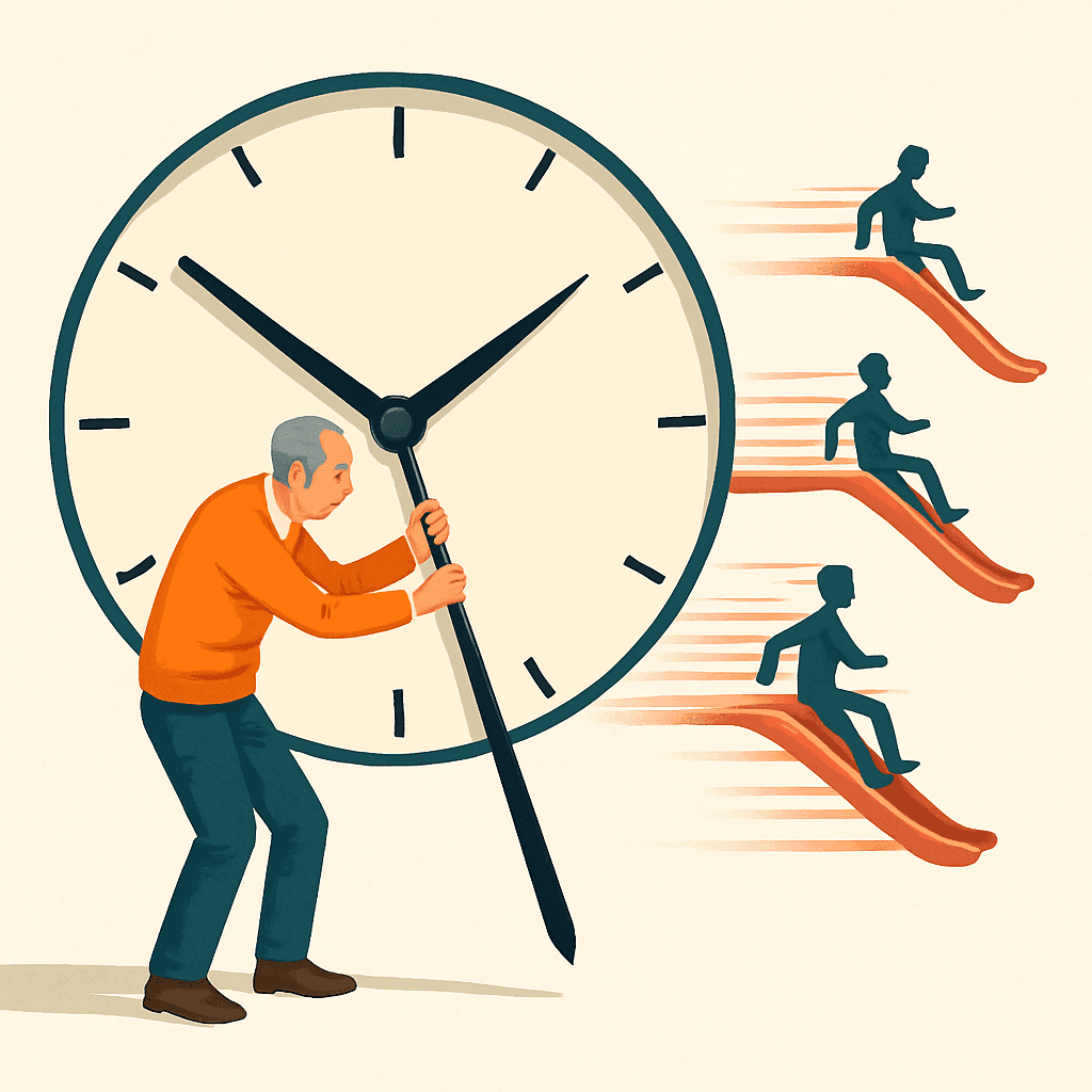 Why does time feel like it speeds up as you get older?